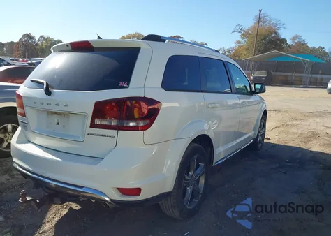 2016 Dodge Journey Crossroad from USA, damaged, VIN 3C4PDCGG2GT194695